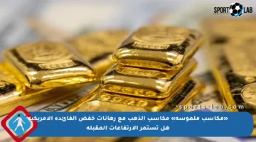 «مكاسب ملموسة» مكاسب الذهب مع رهانات خفض الفائدة الأمريكية هل تستمر الارتفاعات المقبلة